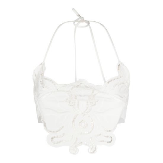 26SS 블루마린 민소매 티셔츠 P644C242A N0102 WHITE Pearl