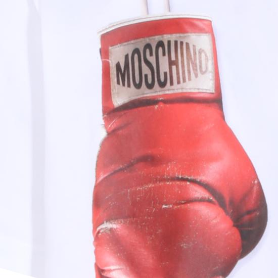 26SS 모스키노 반팔 티셔츠 261ZZ0723 02411001 WHITE - MOSCHINO