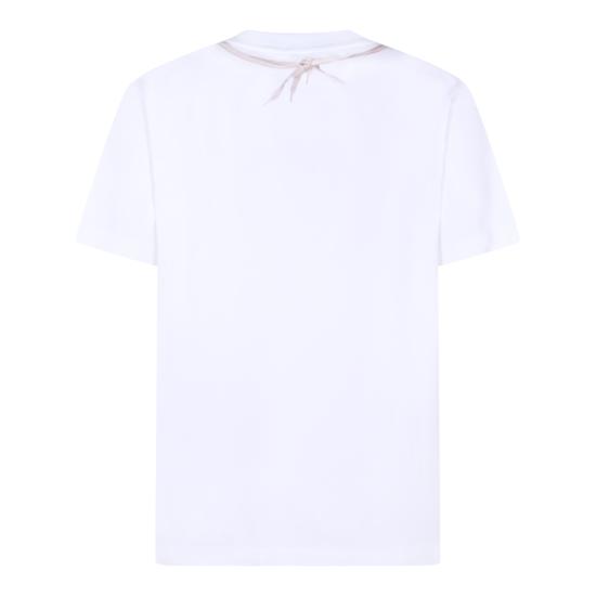 26SS 모스키노 반팔 티셔츠 261ZZ0723 02411001 WHITE - MOSCHINO