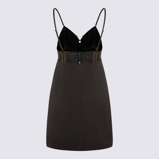 26SS 엘리자베타프랜치 숏 원피스 AB95062E2 110 NERO - ELISABETTA FRANCHI