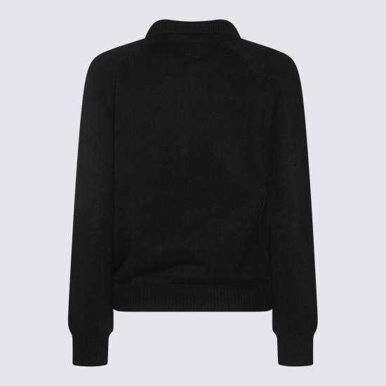 25FW 얼루드 스웨터 25517073 90 BLACK - ALLUDE