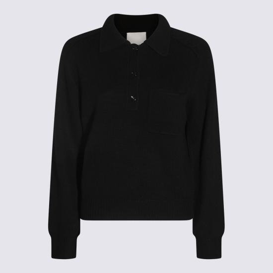 25FW 얼루드 스웨터 25517073 90 BLACK - ALLUDE