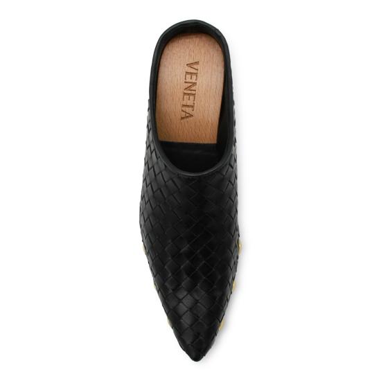 26SS 보테가베네타 뮬/슬리퍼 871591 V2ED01000 BLACK - BOTTEGA VENETA