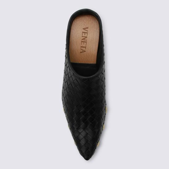 26SS 보테가베네타 뮬/슬리퍼 871591 V2ED01000 BLACK - BOTTEGA VENETA