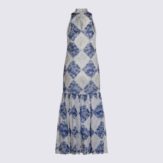 26SS 트윈셋 롱 원피스 261TP213B S2167113405 ST ROMBI FLOREALI - TWINSET