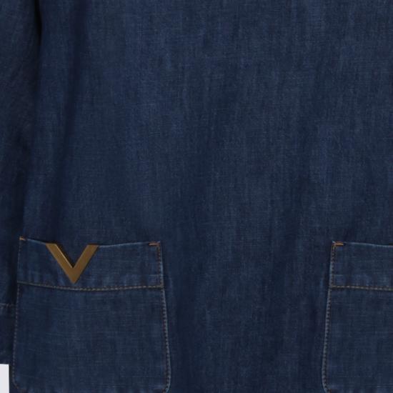 26SS 발렌티노 가라바니 데님 원피스 8B3DA03B 9YA558 MEDIUM BLUE - VALENTINO GARAVANI