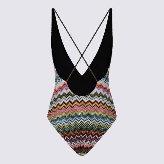 26SS 미소니 원피스 수영복 MC22SP03 BR014FSM9YJ MULTI DARK BASE - MISSONI