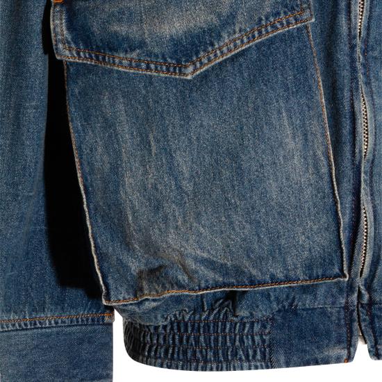 26SS MM6 메종마르지엘라 데님 자켓 S52AM0348 M30055961 BLUE - MM6 MAISON MARGIELA