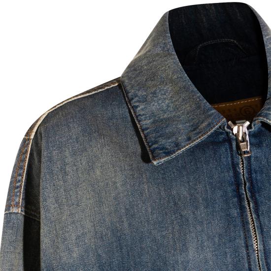26SS MM6 메종마르지엘라 데님 자켓 S52AM0348 M30055961 BLUE - MM6 MAISON MARGIELA