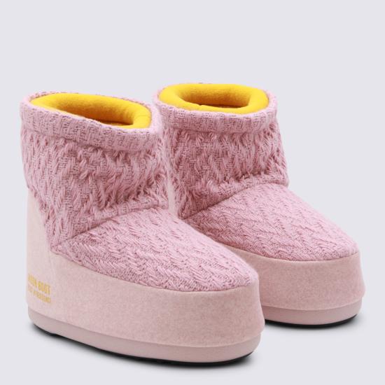 26SS 문부츠 아이콘 나일론 로우 부츠 80D1409750 J038 ROSE - MOON BOOT