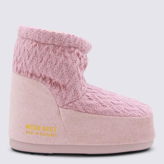 26SS 문부츠 아이콘 나일론 로우 부츠 80D1409750 J038 ROSE