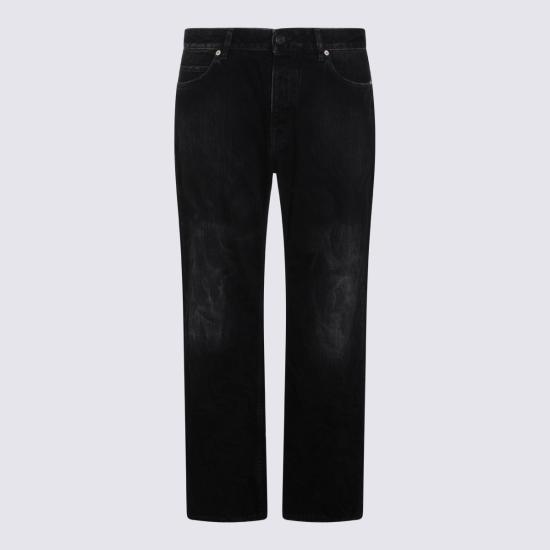 25FW 발렌시아가 데님 팬츠 851352 TTW671037 Black