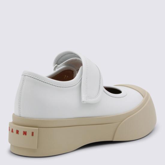 26SS 마르니 스니커즈 SNZW003120 P722600W01 LILY WHITE - MARNI