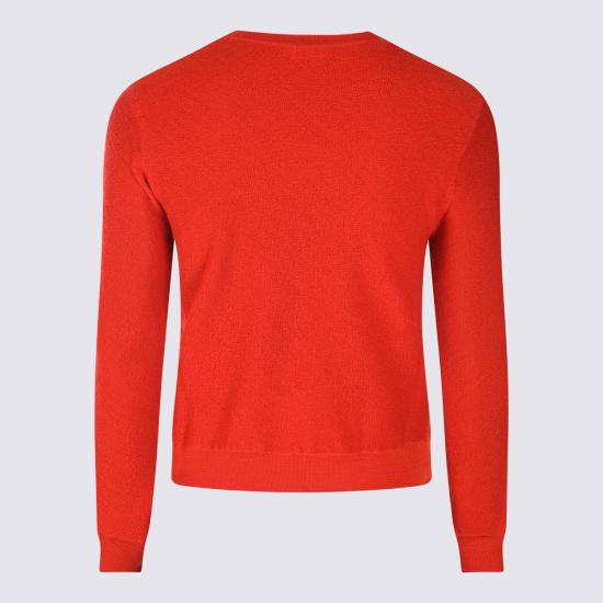 25FW 셀린느 울 크루넥 스웨터 RY0EK0925 27BR BRIGHT RED - CELINE