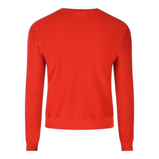 25FW 셀린느 울 크루넥 스웨터 RY0EK0925 27BR BRIGHT RED - CELINE