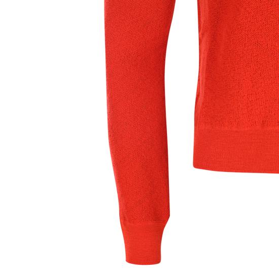 25FW 셀린느 울 크루넥 스웨터 RY0EK0925 27BR BRIGHT RED - CELINE