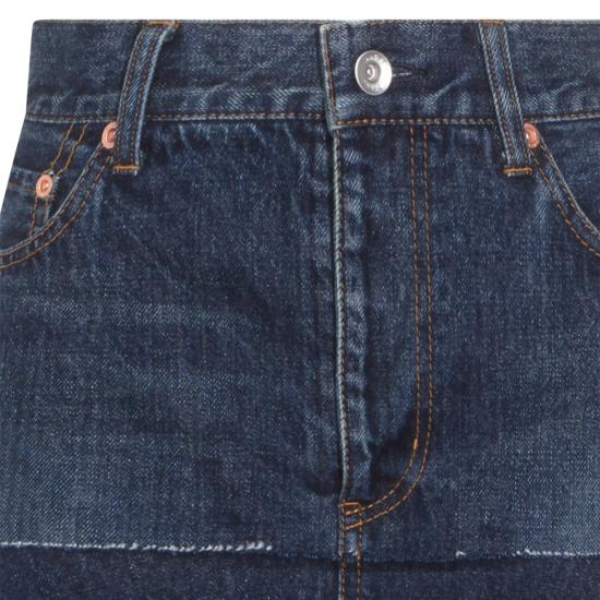 26SS 사카이 데님 스커트 2608315 401 Blue - SACAI