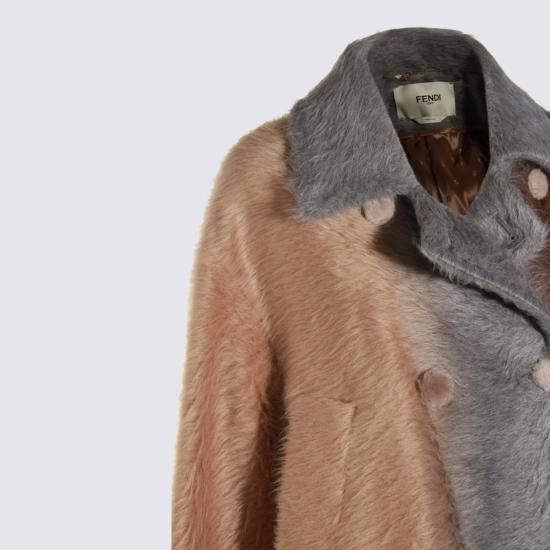25FW 펜디 코트 FJ7640 AYNSF1T6N Multicolor - FENDI