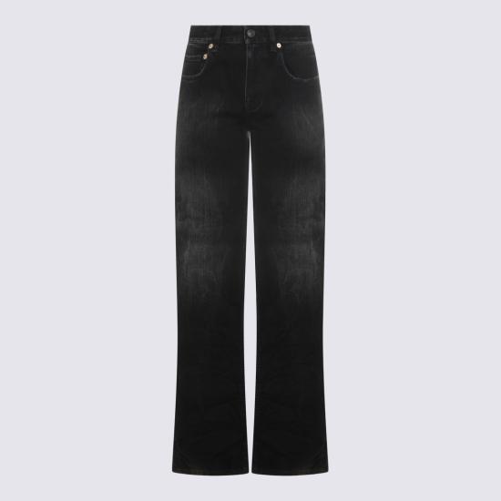 25FW 발렌시아가 와이드 레그 팬츠 852328 TTW671037 BLACK FADE OUT