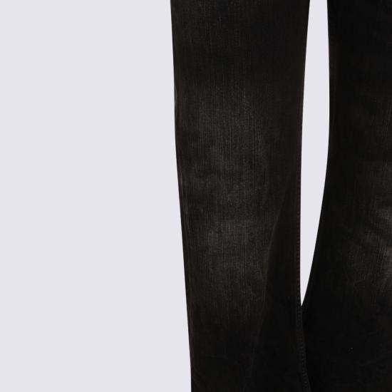25FW 발렌시아가 와이드 레그 팬츠 852328 TTW671037 BLACK FADE OUT - BALENCIAGA