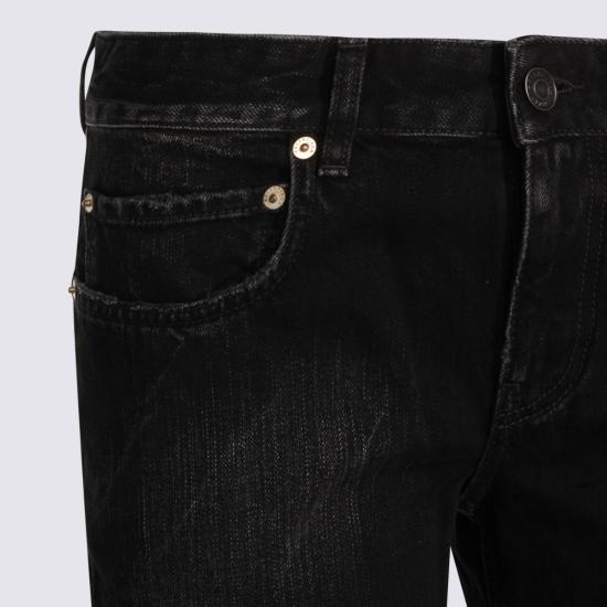 25FW 발렌시아가 와이드 레그 팬츠 852328 TTW671037 BLACK FADE OUT - BALENCIAGA