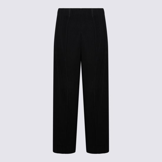 26SS 옴므 플리세 이세이 미야케 스트레이트 팬츠 HP66JF014 15 Black - HOMME PLISSE' ISSEY MIYAKE