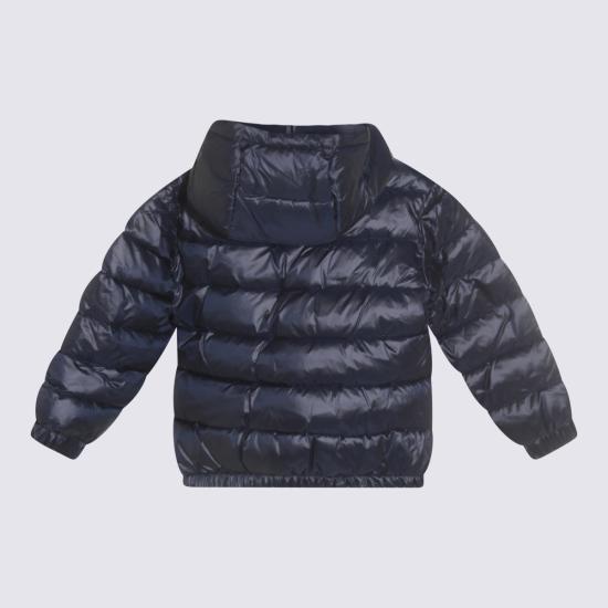 25FW [키즈] 모스키노 패딩 HUS05F L3A3240016 Blu navy - MOSCHINO