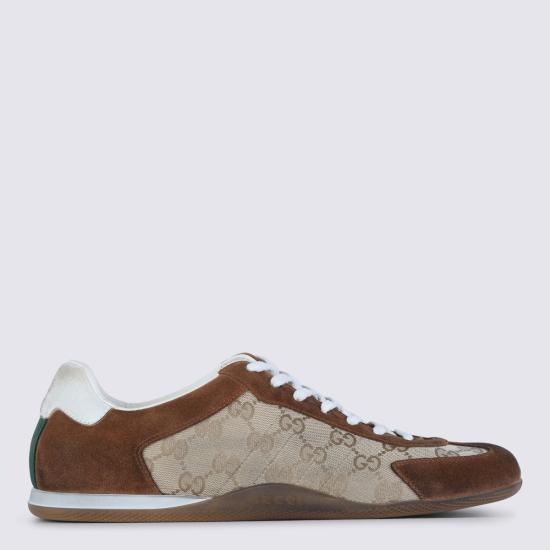 26SS 구찌 쉬프트 스니커즈 857018 AAF1X2750 WASHED BROWN