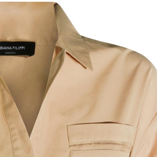 26SS 파비아나 필리피 미디 원피스 ABD276F617 L5820157 BEIGE - FABIANA FILIPPI
