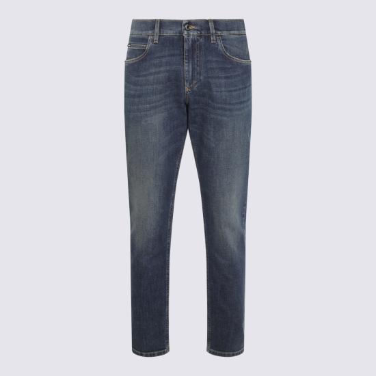 26SS 돌체앤가바나 레귤러 코튼 진 돌체앤가바나 GYJCCD G8OW9S9001 Dark blue