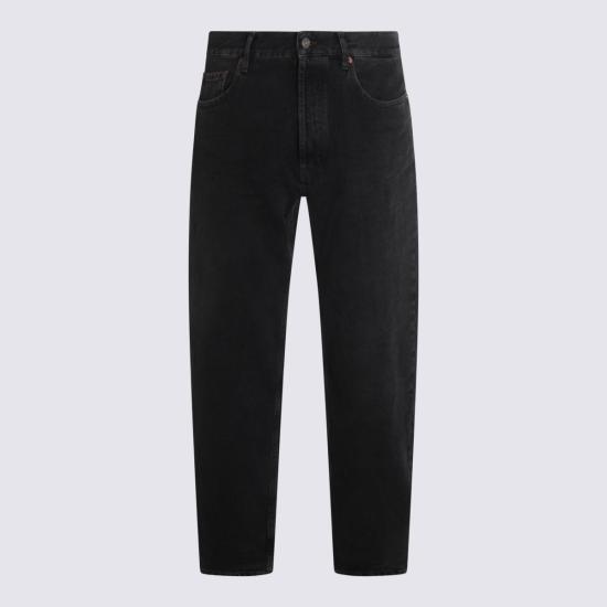 25FW 생로랑 MICK 롱 진 816412 Y33VA1297 Dark grey