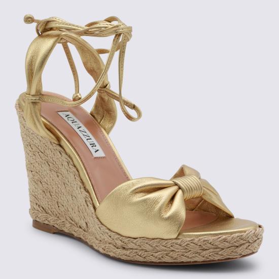 26SS 아쿠아주라 샌들 CNAHIGW0 WNASOG SOFT GOLD - AQUAZZURA