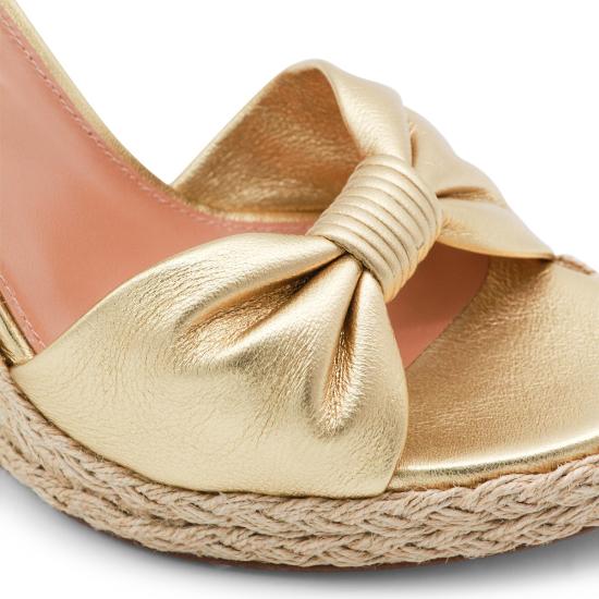 26SS 아쿠아주라 샌들 CNAHIGW0 WNASOG SOFT GOLD - AQUAZZURA