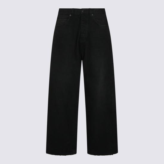 26SS 발렌시아가 데님 팬츠 868319 TQW562279 BLACK - BALENCIAGA