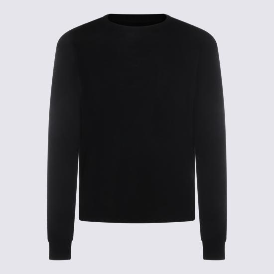 26SS 릭 오웬스 스웨터 RU01F2615 KWVH09 Black
