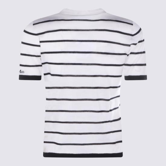 26SS 막스마라 반팔 티셔츠 2611361048600 12034006 AVORIO BLUE - MAX MARA