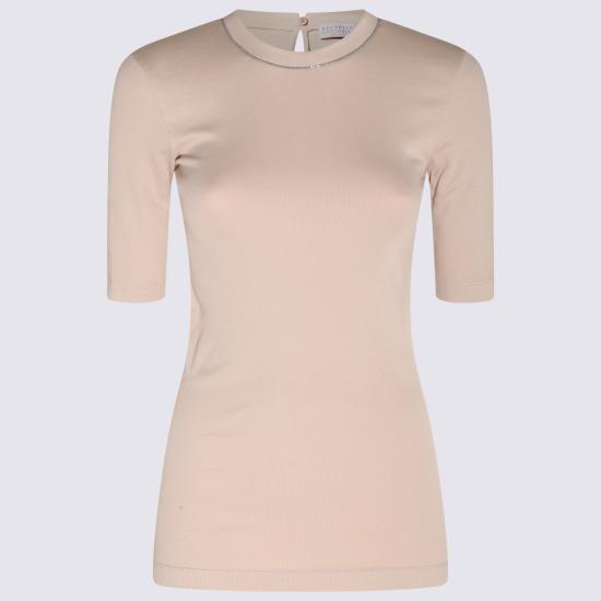 26SS 브루넬로 쿠치넬리 코튼 티셔츠 M0TC8BJ310 C8539 Talco