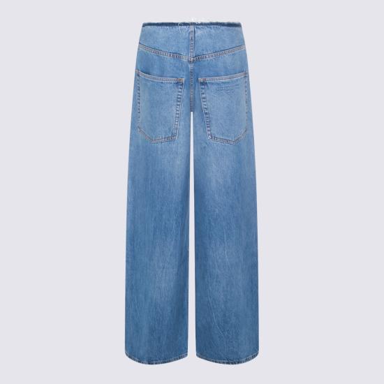 26SS 알렉산더 왕 데님 팬츠 4DC1264902 400C VINTAGE MARBLED BLUE - ALEXANDER WANG