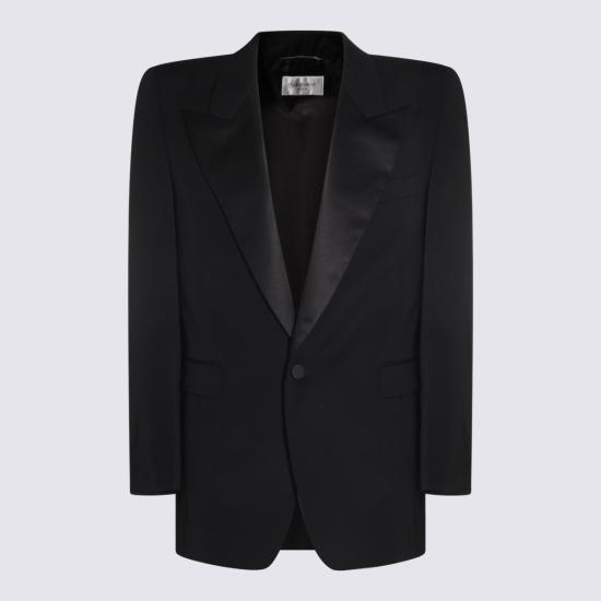 25FW 생로랑 수트 자켓 844999 Y7E631000 Black