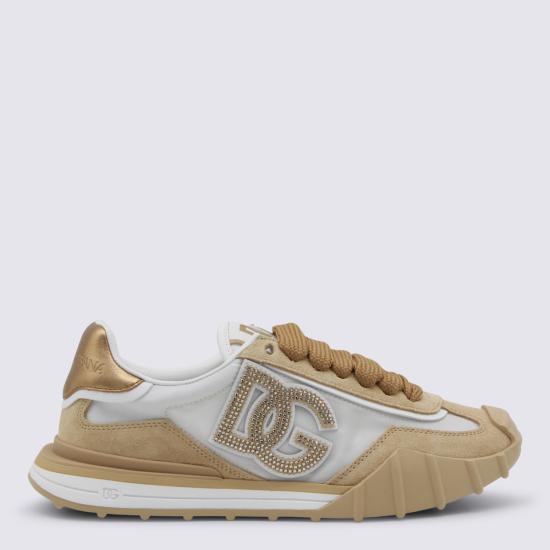 26SS 돌체앤가바나 DG 애슬레틱 패브릭 스니커즈 CK2384 A6N718W156 BIANCO CAPPUCCINO