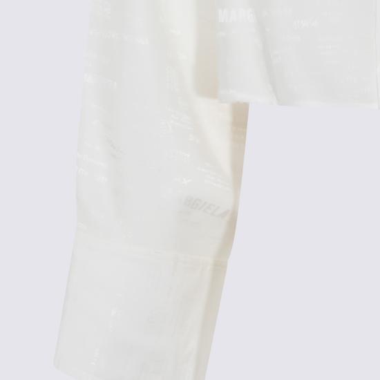 26SS MM6 메종마르지엘라 자카드 컨버터블 셔츠 S52DT0044 M35737003J Antracite - MM6 MAISON MARGIELA