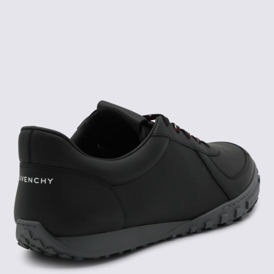 26SS 지방시 글라이드 레더 스니커즈 BH00B4 H1X1001 Black - GIVENCHY