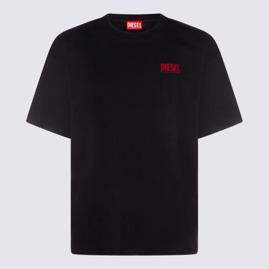 26SS 디젤 t-boxt-bisk 반팔 티셔츠 A20036 0EPCA9XX Black