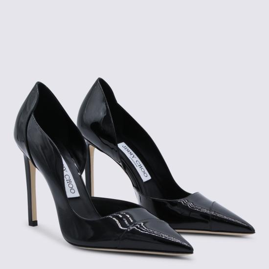26SS 지미추 힐/펌프스 BRIGITTE100 PAT010003 BLACK - JIMMY CHOO
