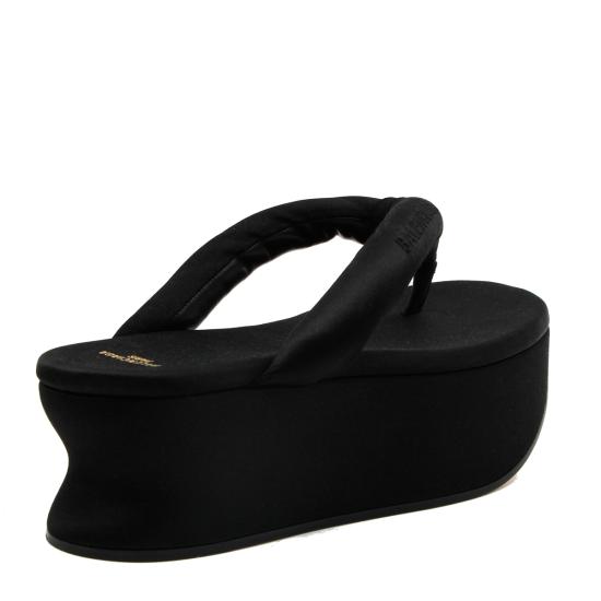 26SS 발렌시아가 가에타 통 슬라이드 869909 W0WM01000 BLACK - BALENCIAGA