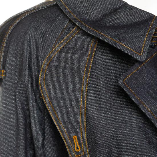 26SS 버버리 트렌치 코트 8126364 A1185 DARK INDIGO - BURBERRY