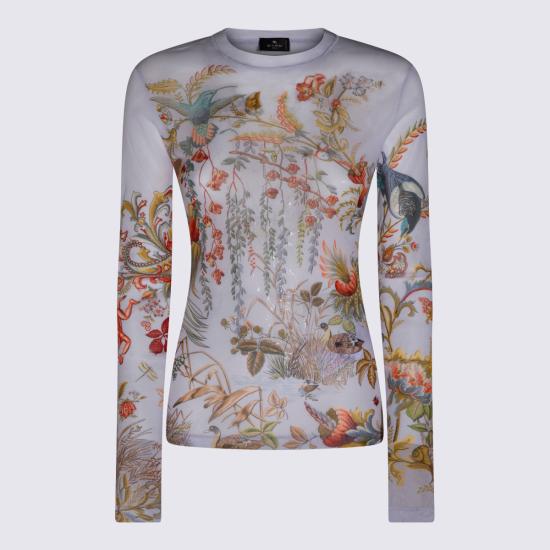 26SS 에트로 긴팔 티셔츠 WRJA0038 AKH47X0882 WHITE MULTI