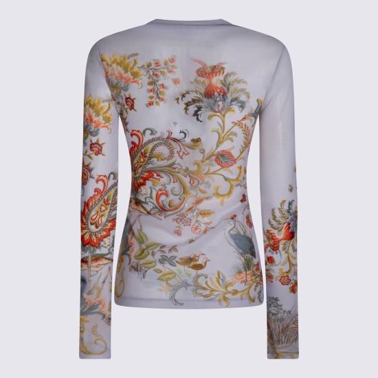 26SS 에트로 긴팔 티셔츠 WRJA0038 AKH47X0882 WHITE MULTI - ETRO