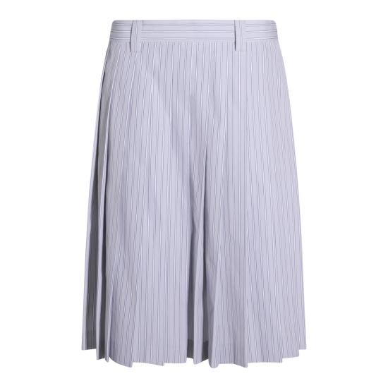 26SS 미우미우 플리츠 스트라이프 포플린 스커트 MG2052SOOO 180UF0424 NUBE