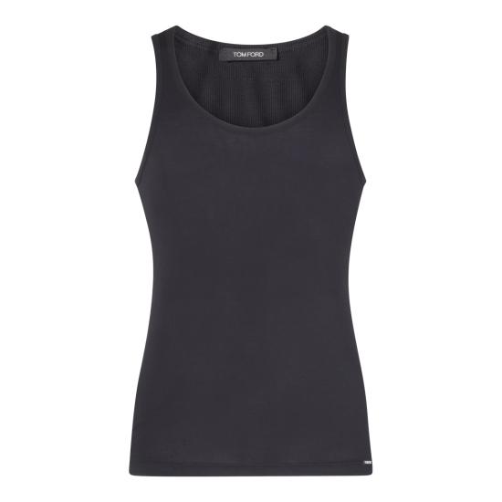 26SS 톰포드 긴팔 티셔츠 T4D10 1210002 BLACK